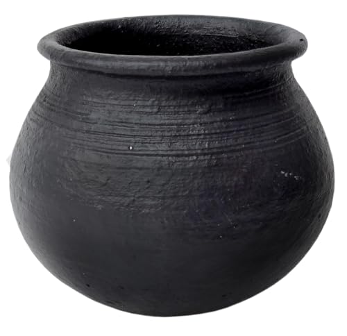 Image of Handcrafted Ecofriendly Terracotta Earthen Clay Curd /Dahi /Yoguart /Biryani Clay /Mud Cooking Pot | Dal /Mathani Handi | Mitti Yogurt Bowl for Setting /Serving (500 ML)