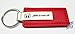 Honda Accord Red Leather Car Key Chain, Official Licensed