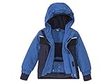 schneejacke jungen 122 Ärmelstulpen mit Daumenloch gegen Kälte und Zugwind Verstellbarer Schneefang mit Antirutschgummi