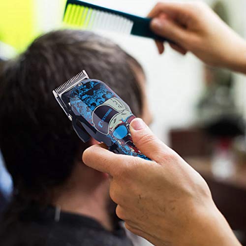 Professional Cordless Hair Clippers Beard Trimmer For Men Kids Wireless Hair Cutting Kit Set with Taper Lever, Rechargeable Li-ion Battery 2000mAh Heavy Duty Motor, Detachable Cord Barber Clippers