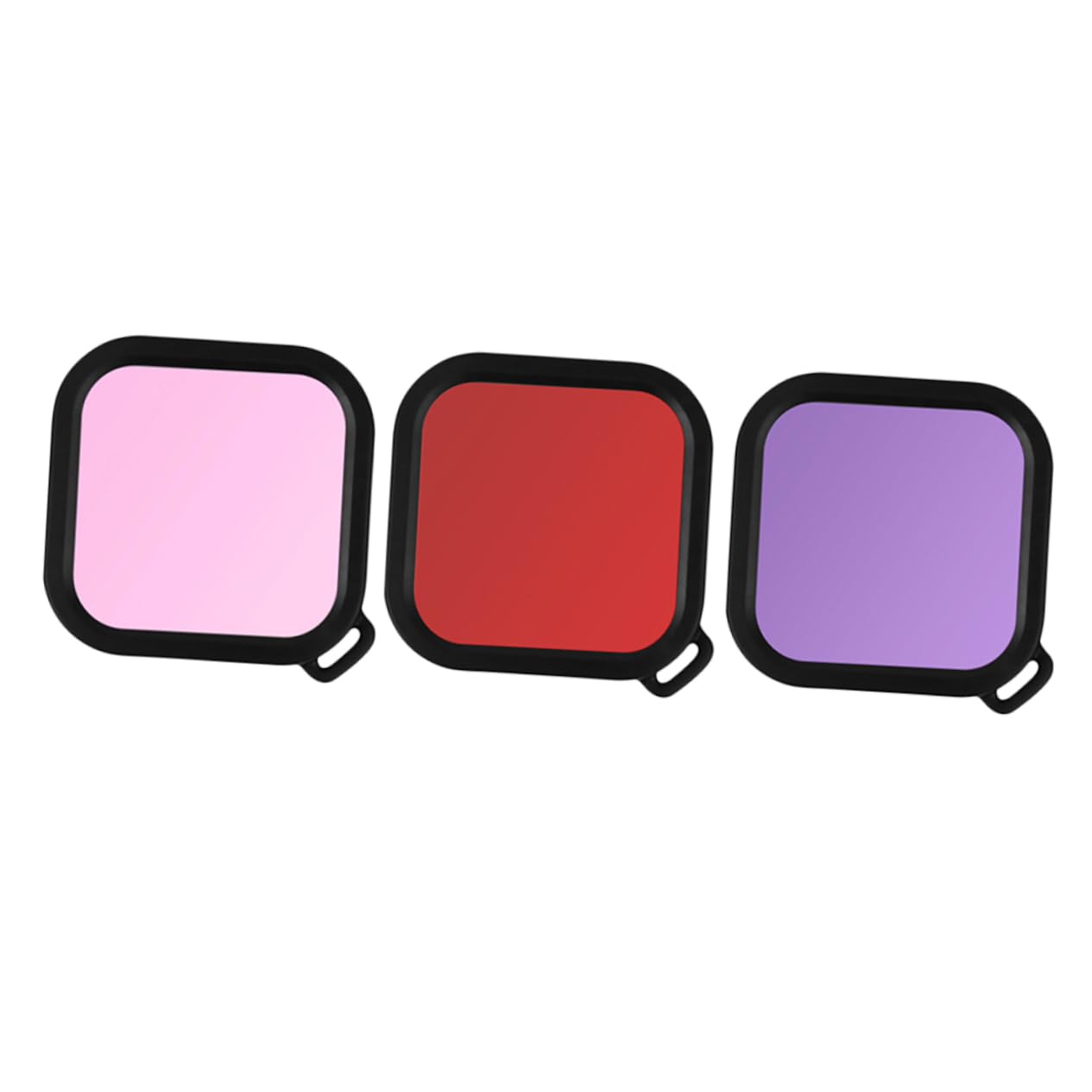 MOLUCKFU Dive Housing Filters for Pack Sports Camera Underwater Filters Action Camera Lenses 4k Waterproof Case