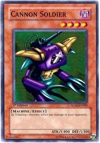 Yu-Gi-Oh! - Cannon Soldier (SD10-EN009) - Cubierta de estructura 10 Re-Volt de la máquina - 1 edición - Común