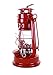 Red Hurricane Kerosene Oil Lantern Emergency Hanging Light / Lamp - 8 Inches