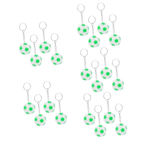 Porte-clés football pendentif pour adolescents et décoration de sac à dos d'école