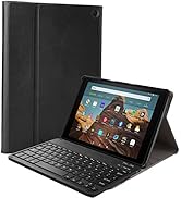 Keyboard Case, AGPTEK Bluetooth Wireless Keyboard for All-New Fire HD 10 and Fire HD 10 Plus Tabl...