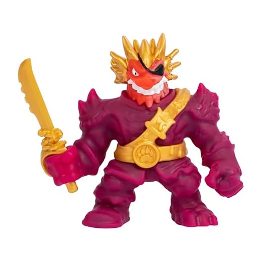 Heroes of Goo Jit Zu Cursed Goo Sea. Super Gooey, Goo Filled Toy Blazagon Action Figure Hero Pack. With Colour Changing Face That Reveals His Curse.
