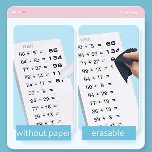 Children's Practice Math Board,Math Multiplication Board ＆ Addition Board,Math Table Board Game,Elementary Math,Creative Educational Preschool Learning Counting Toys (1300 Multiplication And Division) #TOP4