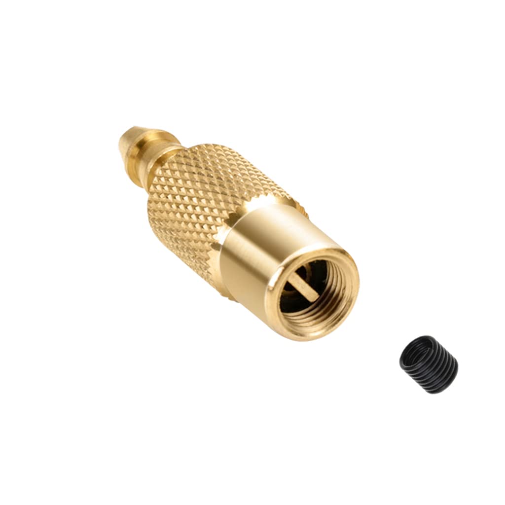 YROHGKPN Air Chuck Closed Straight Tire Chuck for Inflator Nozzle Adapter