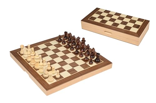 Cassette d'échecs pour le voyage Philos 2615 idéale en train et vacances