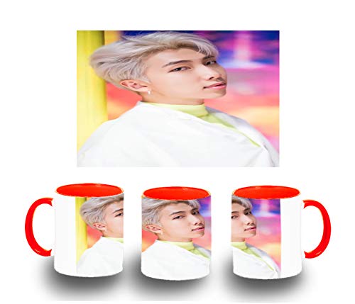 MERCHANDMANIA TAZA ROJA BTS RM MAP OF THE SOUL color mug