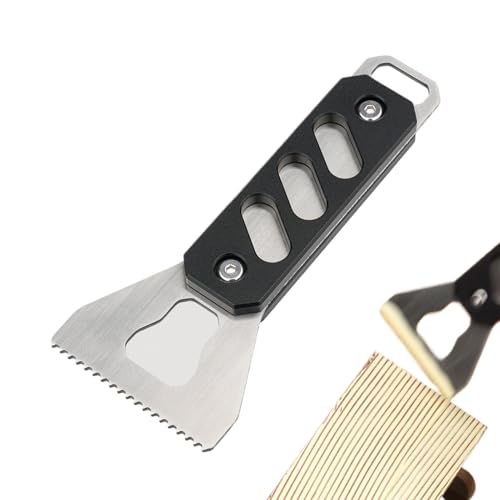 Applicateur de colle à bois avec grattoir de précision