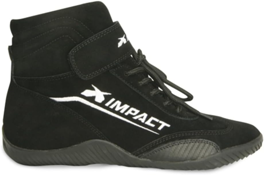 Impact Racing Mens Shoe (Axis SFI 3.3/5) (Black,7), 1 Pack - Image 2
