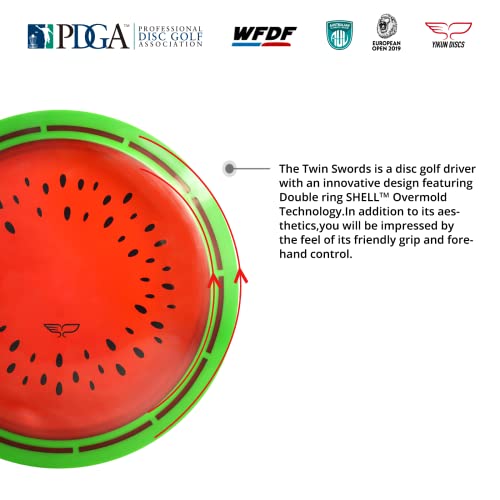 image for yikundiscs Yikun Twin Swords Understable Distance Driver| Pro Worlds 2