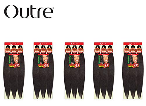MULTI PACK DEALS! Outre Braids X-Pression Kanekaion 3X Pre Stretched Braid 42" (5-PACK, 1B)