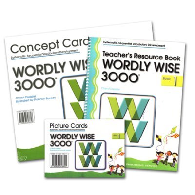 Wordly Wise 3000, Grade 1 Teacher's Resource Pack (Teacher's Resource Book, Concept Cards and Picture Cards)