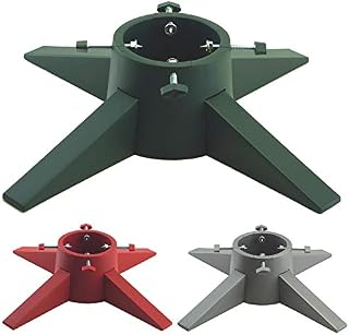 Christmas Tree Stand With Reservoir - Modern Design Real Xmas Tree Stand - Christmas Tree Base With Removable Legs - Xmas Tree Holder For Home & Office - Maximum 6ft Christmas Trees