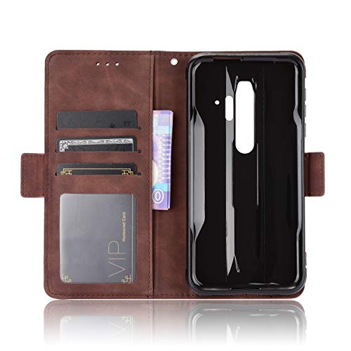 BaiFu Wallet Case for Blackview BV6300 Pro Case, Retro Style Wallet Magnetic Cover with Credit Card Slots and Flip Stand - Image 2