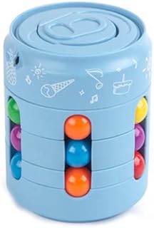 fashion mania Toy for Kids Cans Magic Bean Cube, Funny Stress Reliever Rotating Fidget Can for Adults Puzzle Educational Toys for Kids