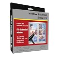 FonsBleaudy Insulating Film Window Kit to Keep Cold Out Window Shrink Film Insulator Kit (3 Windows)