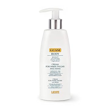 Guam Corpo Firming Body Cream for Loose Skin - Arms, Inner Thighs & Body - Tightens & Lifts Sagging Skin with Seaweed & Kigelia Africana, Women 40+ Restores Elasticity & Firmness