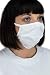 Produktbild Janmed Mund-Nasen-Maske/Community-Maske aus 100% Baumwolle (5, weiß)
