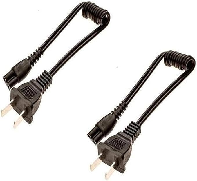 Two Stun Gun Charger Charging Cords - Most Models Universal