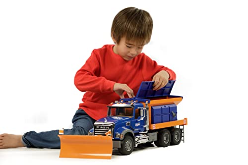 Bruder Toys Mack Granite Winter Service With Snow Plow #TOP5