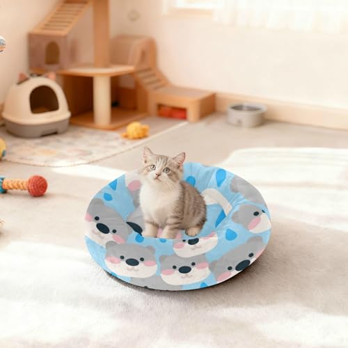 Panier pour chat de petite taille M format beignet anti-stress