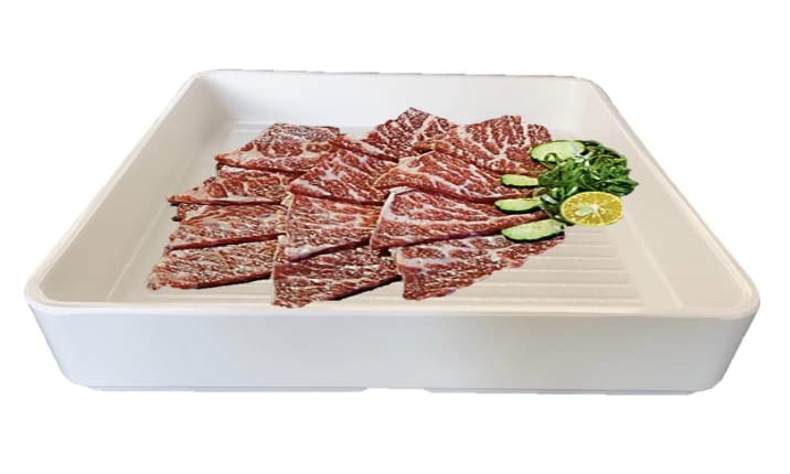 Plato cuadrado profundo de melamina 7.75 x 7.75 pulg