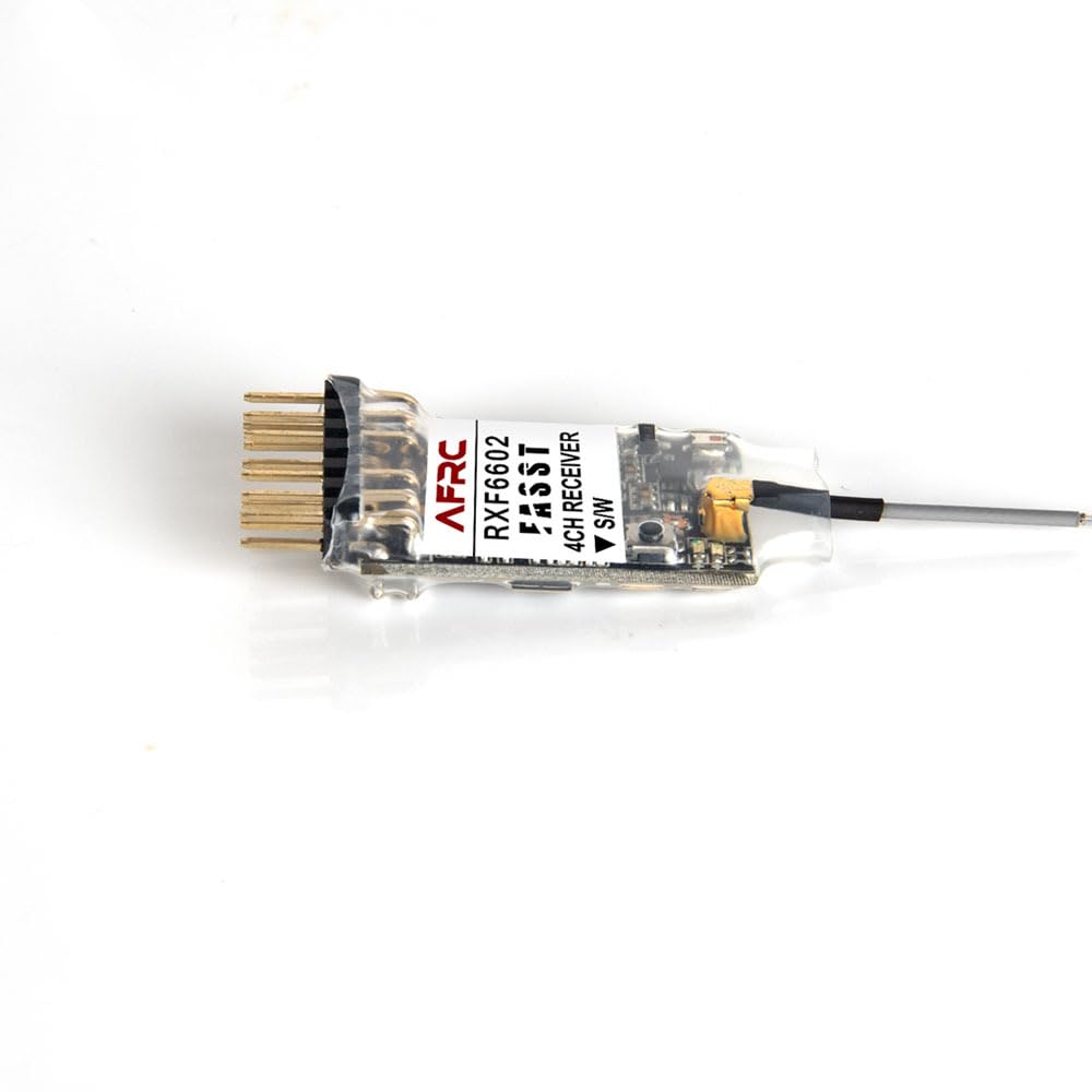 2,4 GHz 4-kanałowy mini odbiornik RC części kompatybilne z Futaba FASST 6EX, 7C, TM-7, TM-8, T8FG, T10C, TM-10, T10CG, T12Z, T12FG, TM-14, T14MZ, T18MZ