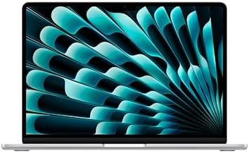 Apple 2026 MacBook Air 13-inch Laptop with M5 chip: Built for AI, 13.6-inch Liquid Retina Display, 16GB Unified Memory, 512GB SSD, 12MP Center Stage Camera, Touch ID, Wi-Fi 7; Silver