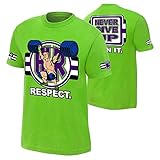 WWE John Cena Cenation Respect Youth T-Shirt Lime Green Large