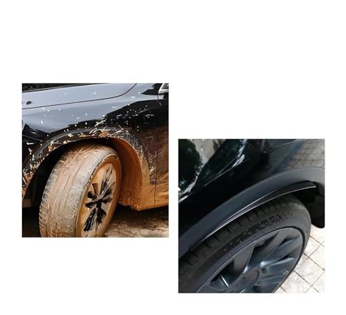 Guardabarros para Tesla Model Y que evitan salpicaduras y protegen los arcos de rueda 3
