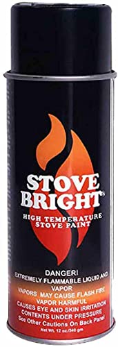 Image of FORREST Hi-Temperature 1200 deg. Stove and Fireplace Paint (New Bronze)