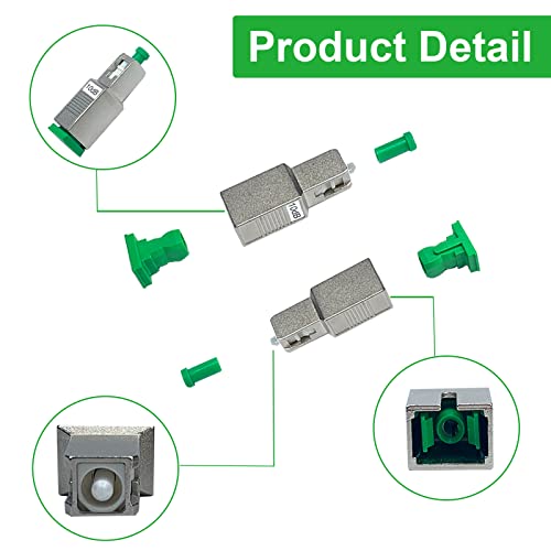 5Pcs 10Db Sc-Apc Fiber Optic Attenuator, Fiber Signal Attenuation Converter, Sc Inserts Connector #TOP3