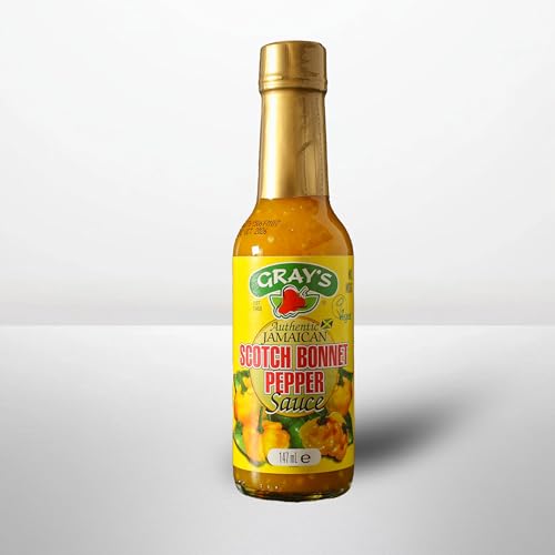 Gray's Authentic Jamaican Scotch Bonnet Sauce | Hot Sauce | Caribbean sauce