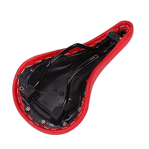 Bicycle Cycling Saddle Cushion Bike Saddle Retro Wicker Leather Soft Bike Seat Cover Mat Bike Saddle Racing Seat For Mtb Bike Bicycle Seat (Color : Yellow) #TOP3