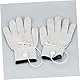 FRCOLOR Einmal Handschuhe Professionelle Elektrodenhandschuhe Bequeme Leitfähige Handschuhe Für Geräte Aus Silberfaser Für Effektive Und Massage Handschuhe Herren