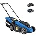 HYUNDAI 20V Akku-Rasenmäher Brushless – 33 cm Schnittbreite, inkl. 4.0Ah Akku & Ladegerät – 35L Korb, zentrale Höhenverstellung, leicht, kompakt & kabellos