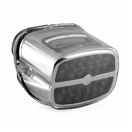 Luz de freno LED de alta intensidad para moto Dyna con soporte de matrícula