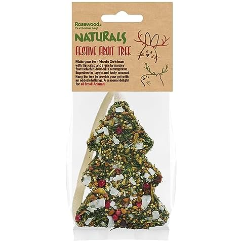 Rosewood Naturals Festive Treat Tree for Small Animals Cover
