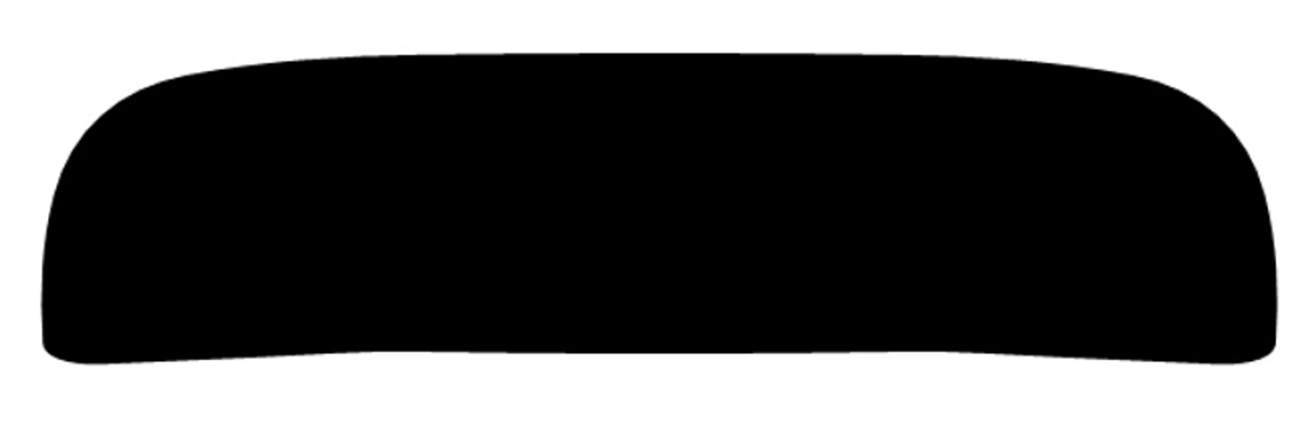 True Line Automotive Precut Window Tint Kit Compatible with Chevrolet Corvette Coupe 1970-1977 5% Back Window Only