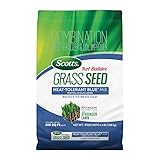 Scotts Turf Builder Grass Seed Heat-Tolerant Blue Mix for...