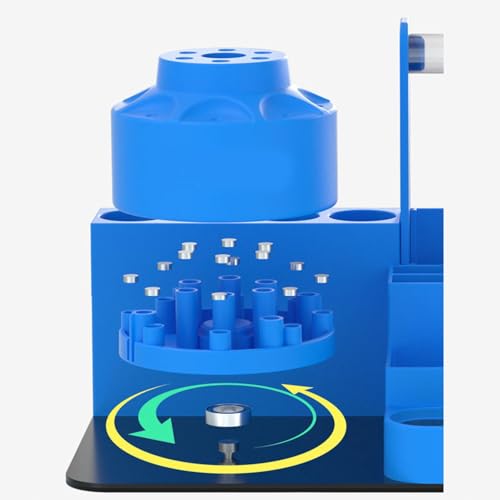 Kit d'outils de tournevis hexagonal bien rangé sur support magnétique - 8