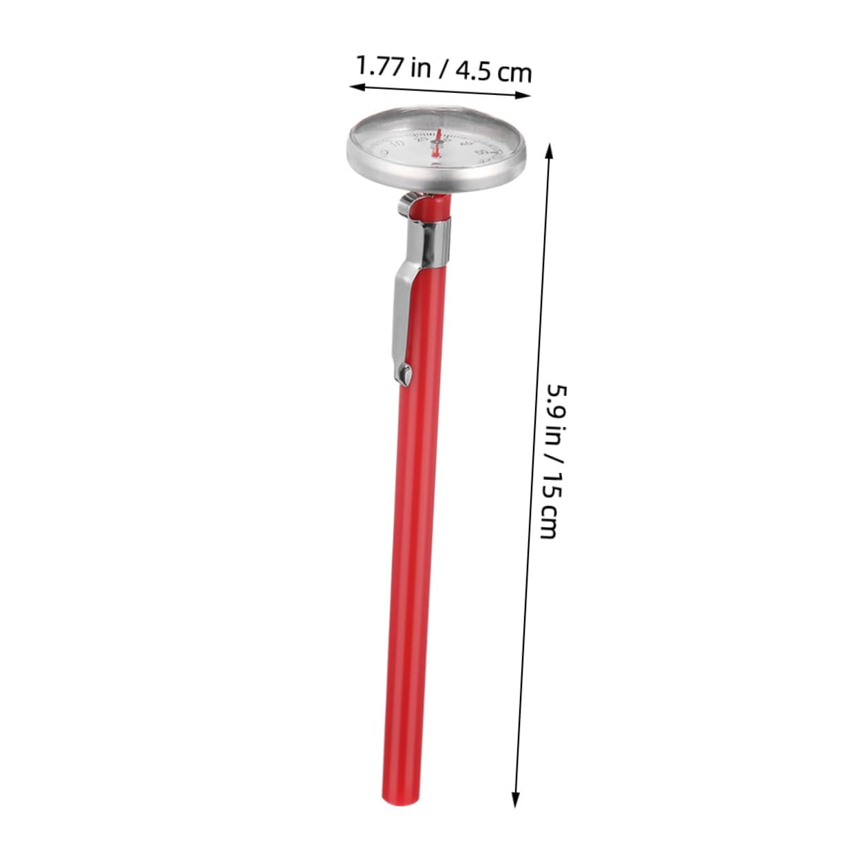 Car Air Conditioning Mechanical Thermometer 3pcs Set, Accurate Dashboard Auto Thermometer for Vehicle Interior Temperature Monitoring, Small Portable Gauge for Car Air Conditioner