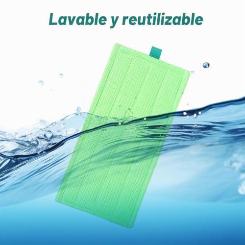 Miniatura 5 de 5 Unidades De Almohadillas De Microfibra Compatibles Con Vorwerk Suelo Duro Mf600 Sp600 Spb100 Sp7 Paño De Limpieza De Repuesto Para Vorwerk Tiger Kobold, Lavable Y Reutilizable