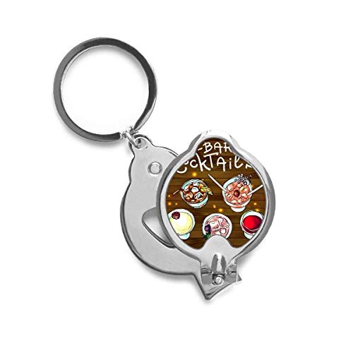 DIYthinker Bar Cocktails Beer Red Wine Fingernail Cutter Trimmer