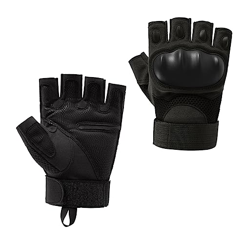 Abaodam 1 Pair Durable Half Finger Sports Gloves for Outdoor Activities Lightweight and Breathable Hiking Camping and Mountaineering Gloves Easy to Wear for Enhanced Comfort and