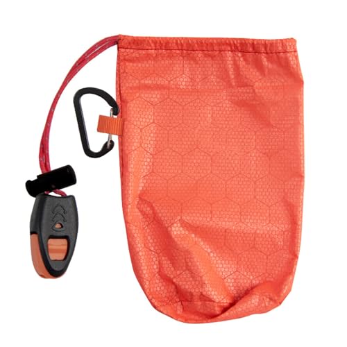 Bolsa de Almacenamiento para Bolsas de Dormir de Emergencia con Cordón, Clip Mosquetón y Organizador para Bolsas Bivvy Térmicas de Mylar para Supervivencia y Camping miniatura 1