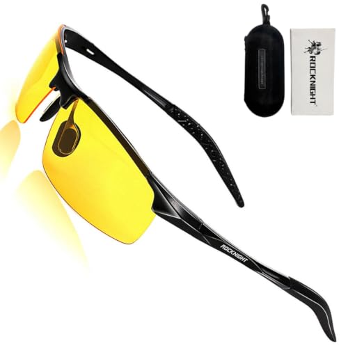 13 Best Night Vision Glasses for Driving Car at Night in 2026 rocknight driving hd polarized sunglasses